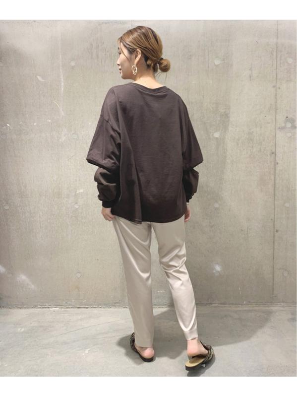 【PRE_/プレ】EB OPEN LS T:カットソー◆
