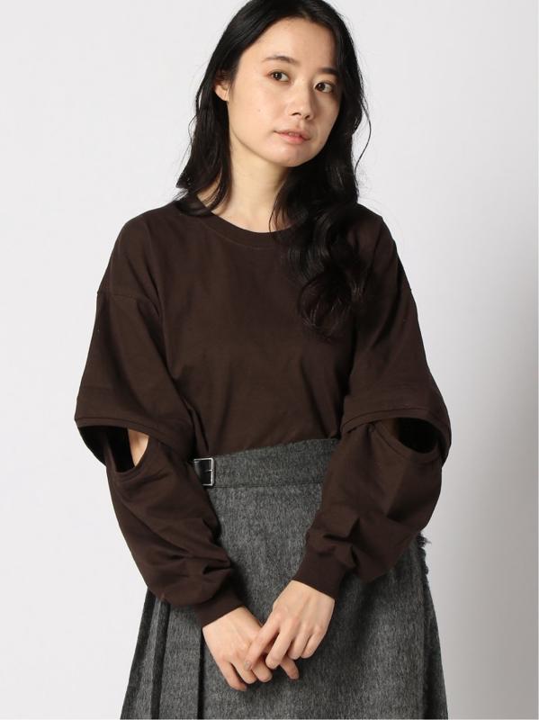 【PRE_/プレ】EB OPEN LS T:カットソー◆