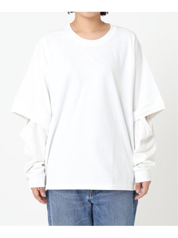 【PRE_/プレ】EB OPEN LS T:カットソー◆