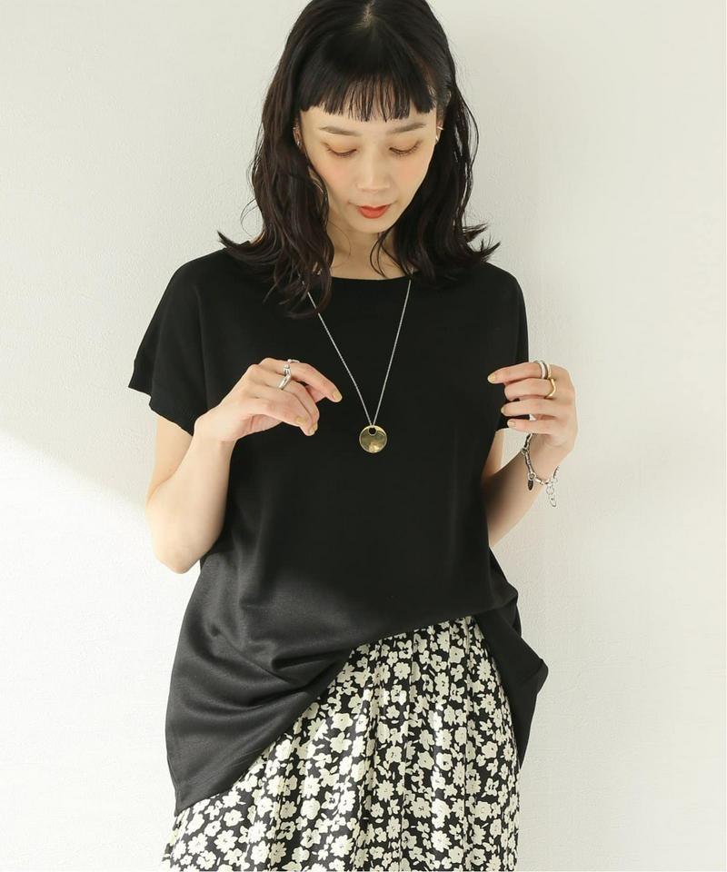 リヨセル天竺フレンチスリーブTシャツ◆（JOURNAL STANDARD relume）