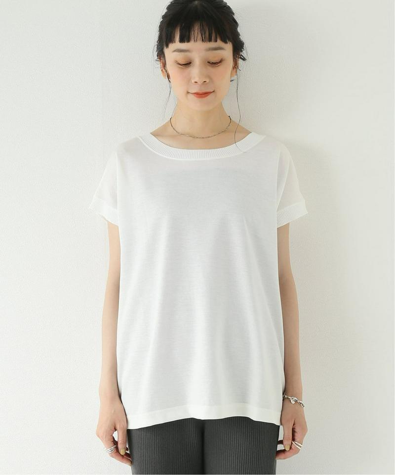 リヨセル天竺フレンチスリーブTシャツ◆（JOURNAL STANDARD relume）