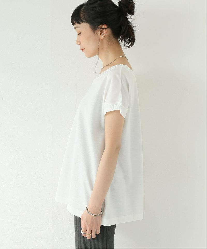 リヨセル天竺フレンチスリーブTシャツ◆（JOURNAL STANDARD relume）