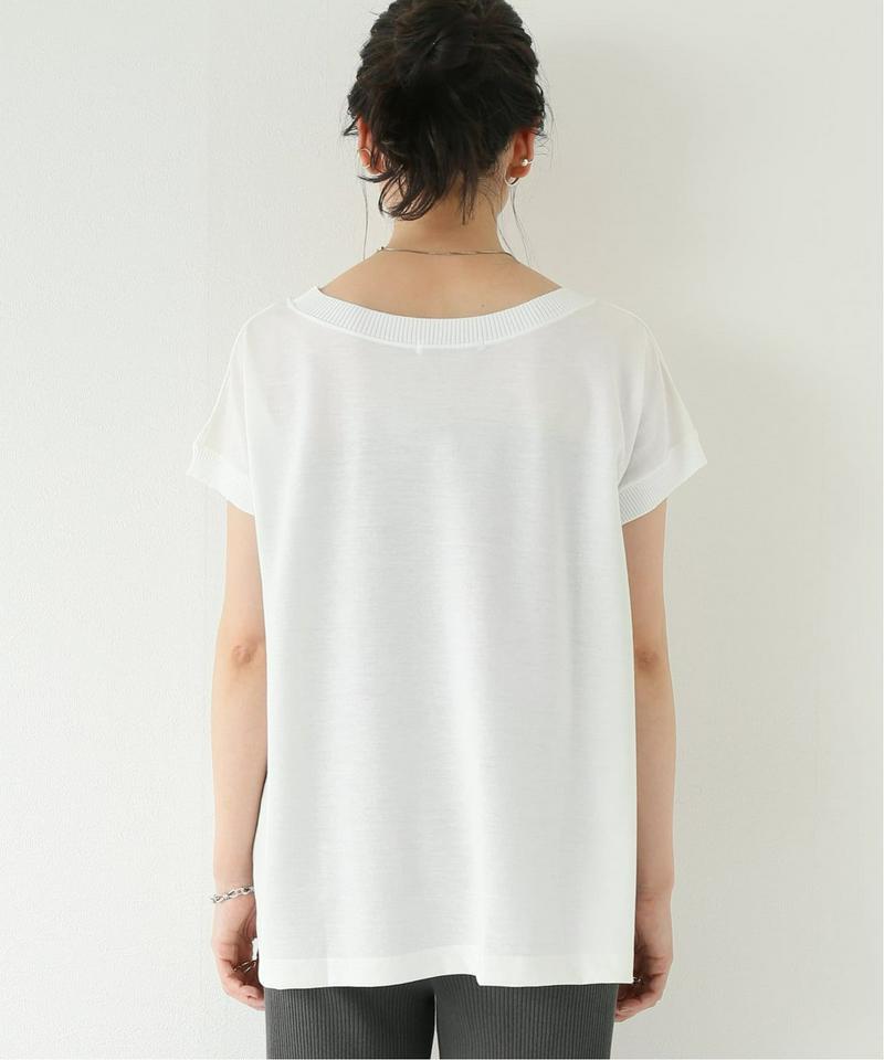 リヨセル天竺フレンチスリーブTシャツ◆（JOURNAL STANDARD relume）