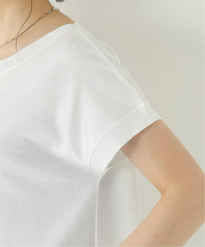 リヨセル天竺フレンチスリーブTシャツ◆（JOURNAL STANDARD relume）