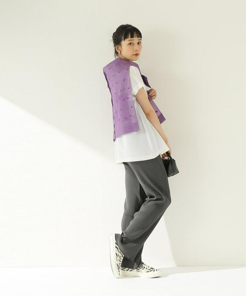 リヨセル天竺フレンチスリーブTシャツ◆（JOURNAL STANDARD relume）