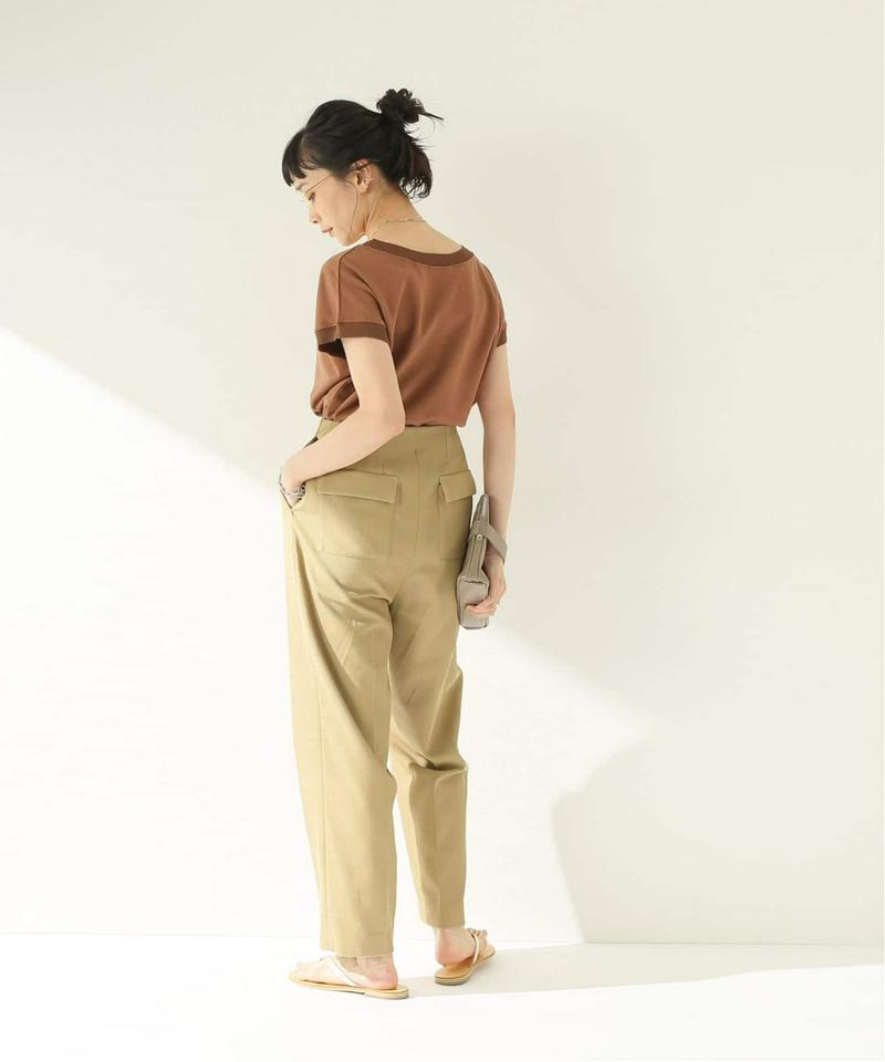 リヨセル天竺フレンチスリーブTシャツ◆（JOURNAL STANDARD relume）