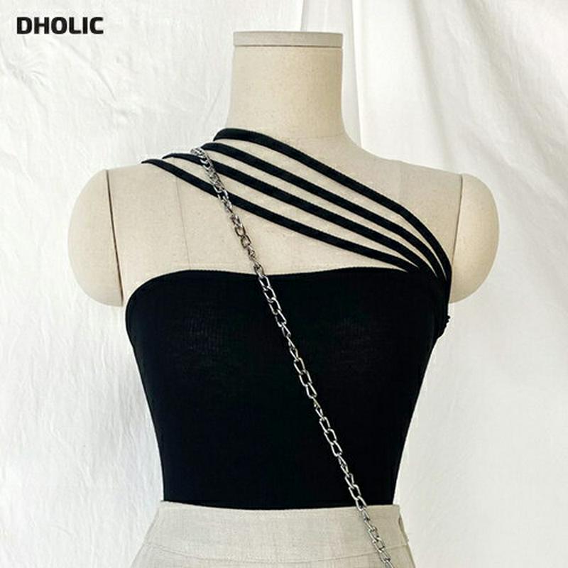 【新作10%OFF】マルチストラップスリーブレス・全4色・t60709 レディース【tops】【韓国 ファッション トップス ス