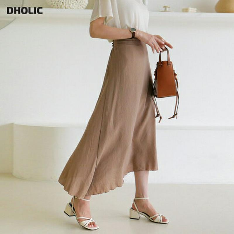 【新作10%OFF】ダイアゴナルスリットスカート・全3色・t60553 レディース【sk】【韓国 ファッション ボトムス スカー