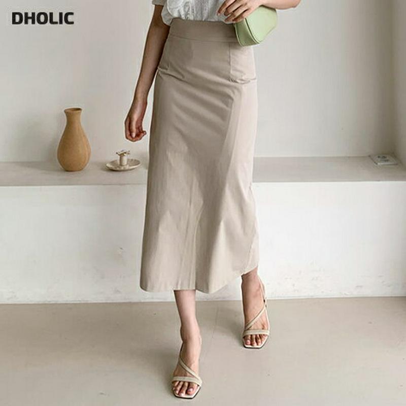 【新作10%OFF】Hラインロングスカート・全5色・t60550 レディース【sk】【韓国 ファッション ボトムス スカート ロ