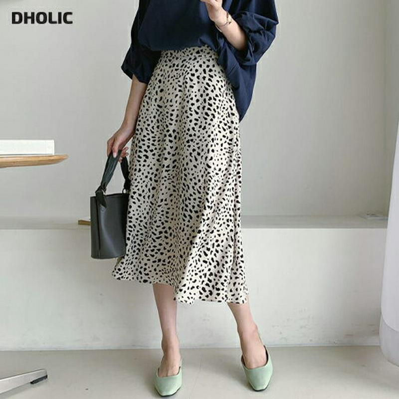 【新作10%OFF】レオパードフレアスカート・全3色・b60554 レディース【sk】【韓国 ファッション ボトムス スカート 