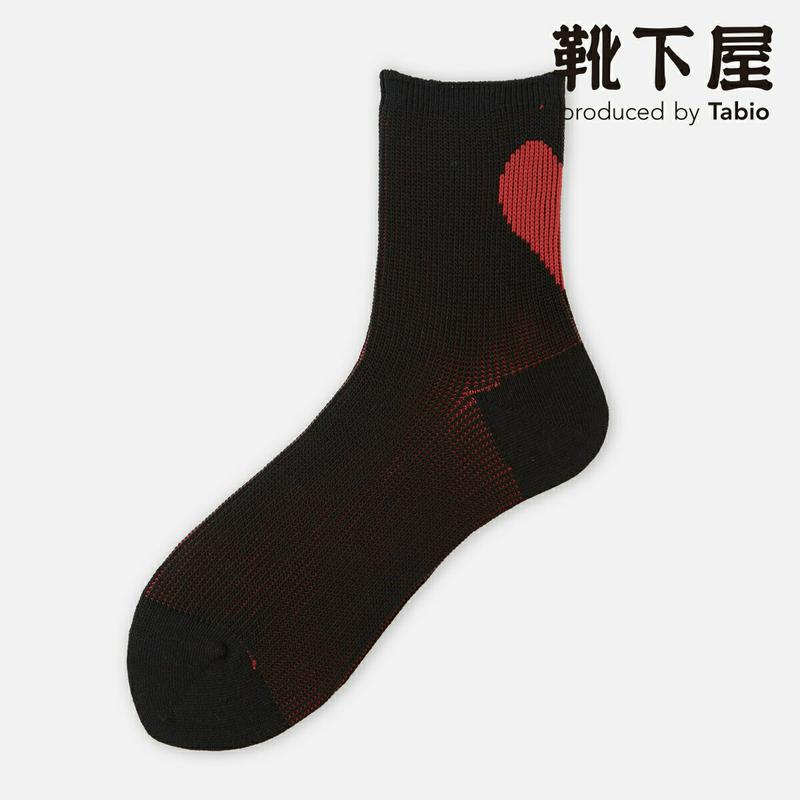 【全品送料無料★〜12/26 23:59迄】【あす楽】【靴下屋】 バックハートジャガードショートソックス / 靴下 タビオ Tabio くつ下 ショート レディース 日本製 2012ka