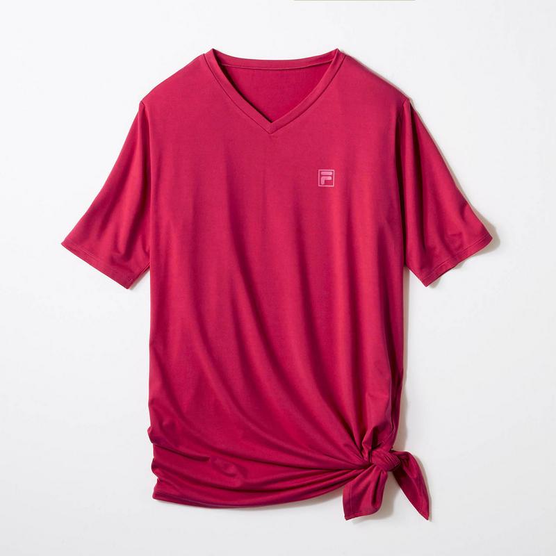 着こなしアレンジ自在！イレヘム半袖Ｔシャツ【ＵＶケア・吸汗速乾】（フィラ/FILA）