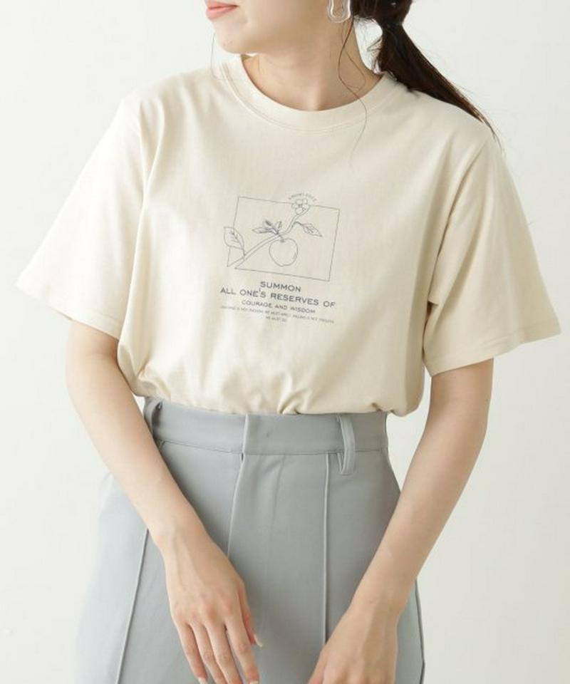 APPLEラインアートＴシャツ