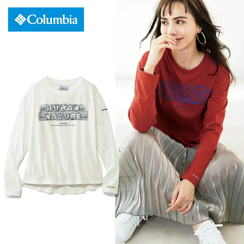 春先まで使える！嬉しい機能つき長袖Ｔシャツ【ＵＰＦ５０】【ＵＶケア・吸汗速乾】（コロンビア/Columbia）