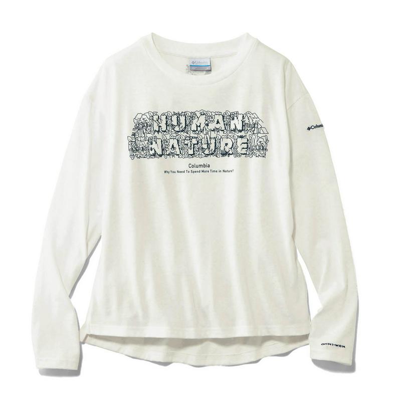 春先まで使える！嬉しい機能つき長袖Ｔシャツ【ＵＰＦ５０】【ＵＶケア・吸汗速乾】（コロンビア/Columbia）