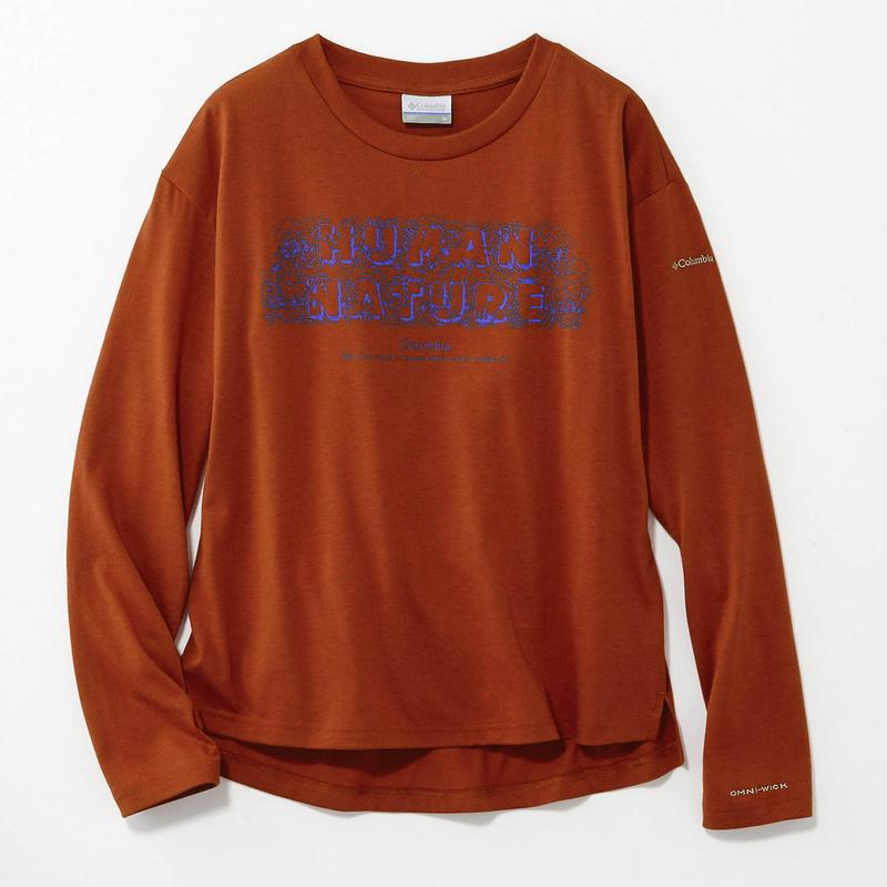 春先まで使える！嬉しい機能つき長袖Ｔシャツ【ＵＰＦ５０】【ＵＶケア・吸汗速乾】（コロンビア/Columbia）