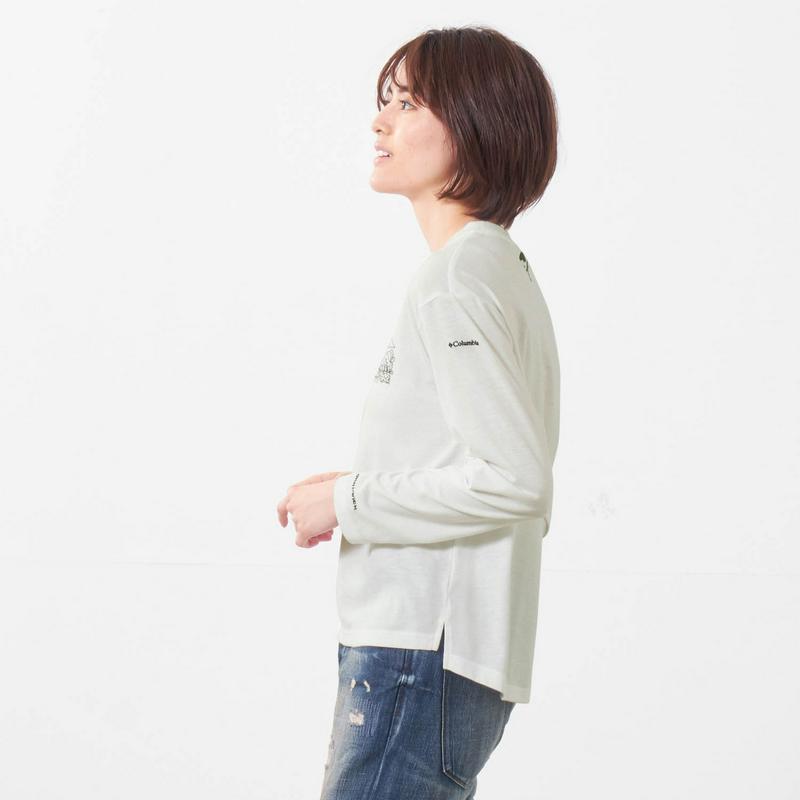 春先まで使える！嬉しい機能つき長袖Ｔシャツ【ＵＰＦ５０】【ＵＶケア・吸汗速乾】（コロンビア/Columbia）