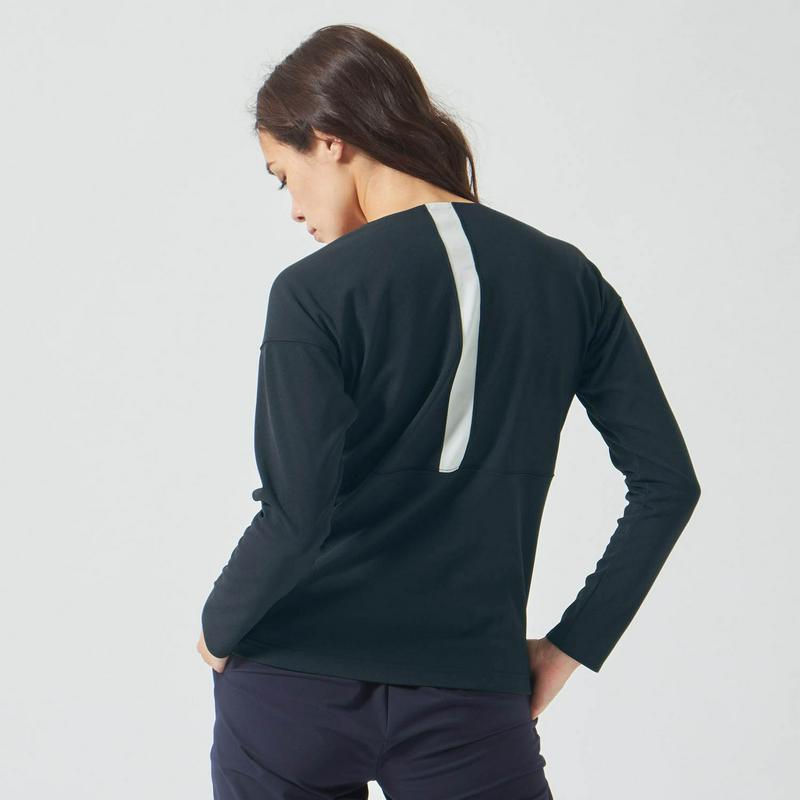 高機能素材なのにキレイ見え♪長袖Ｔシャツ【ＵＶケア・吸汗速乾】（デサント/DESCENTE）