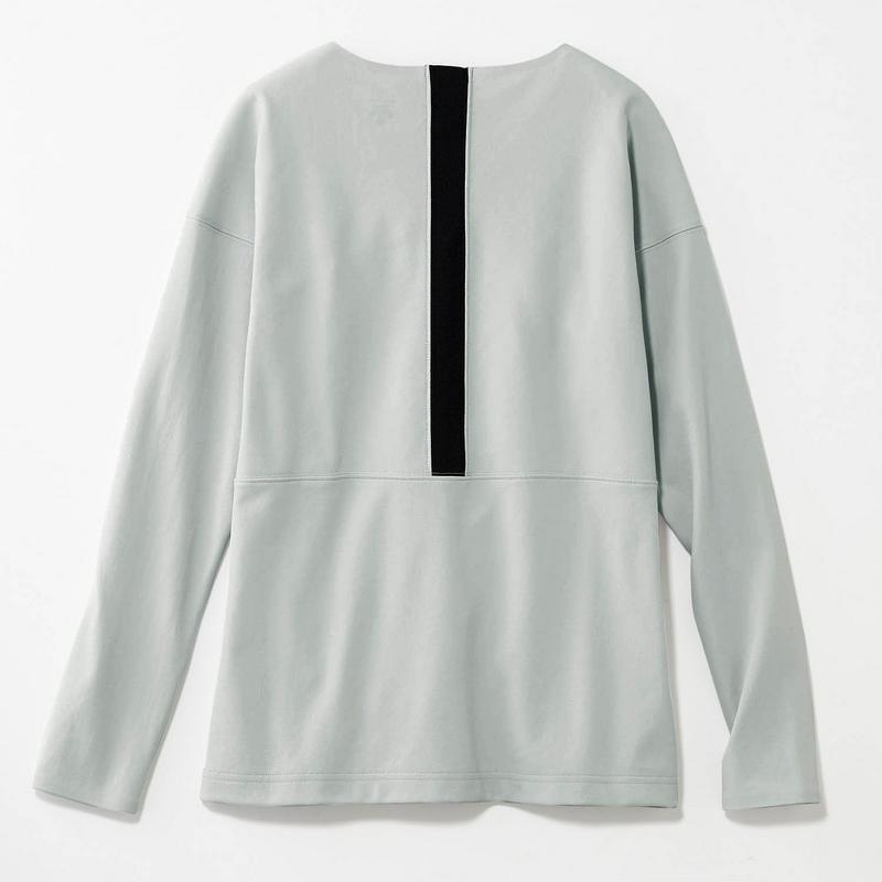 高機能素材なのにキレイ見え♪長袖Ｔシャツ【ＵＶケア・吸汗速乾】（デサント/DESCENTE）