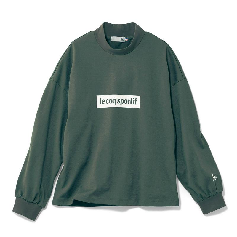 ゆるっとシルエットで体型カバー◎ボトルネック長袖Ｔシャツ【ＵＶケア・吸汗】（ルコックスポルティフ/le coq sportif）