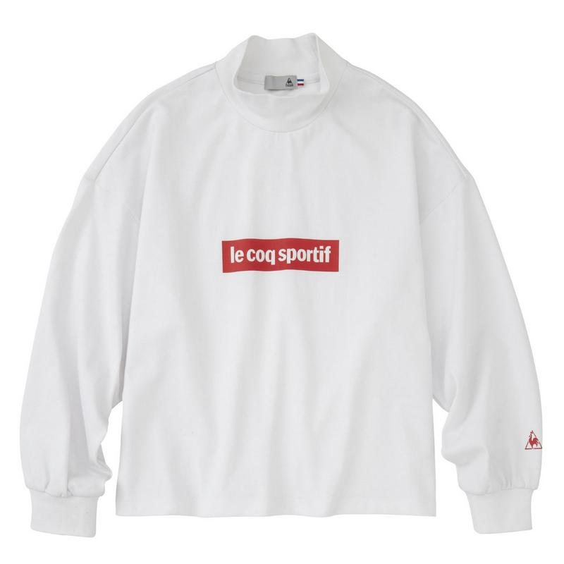 ゆるっとシルエットで体型カバー◎ボトルネック長袖Ｔシャツ【ＵＶケア・吸汗】（ルコックスポルティフ/le coq sportif）