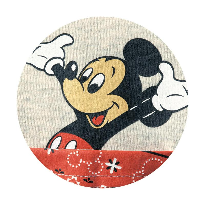 【おうちディズニー化計画】【ユニセックス】ポケットＴシャツ「ミッキーマウス」（ディズニー）