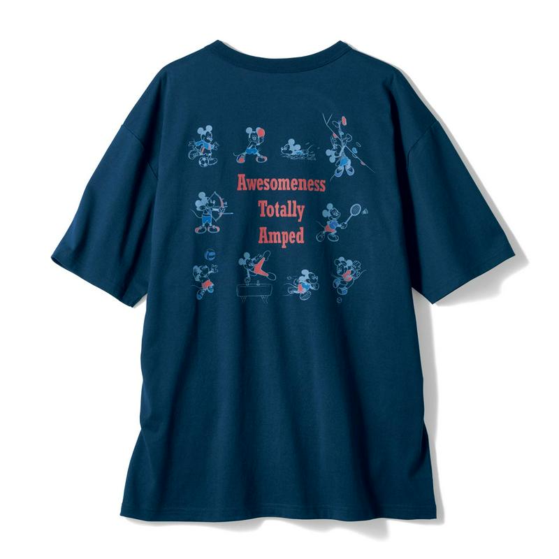 【おうちディズニー化計画】【ユニセックス】ポケットＴシャツ「ミッキーマウス」（ディズニー）