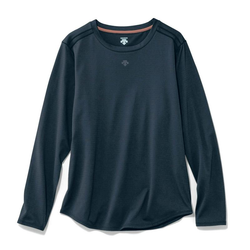 春先にもおすすめ　サンスクリーン　長袖Ｔシャツ【ＵＶケア・吸汗速乾】【Ｓサイズのみ】（デサント/DESCENTE）