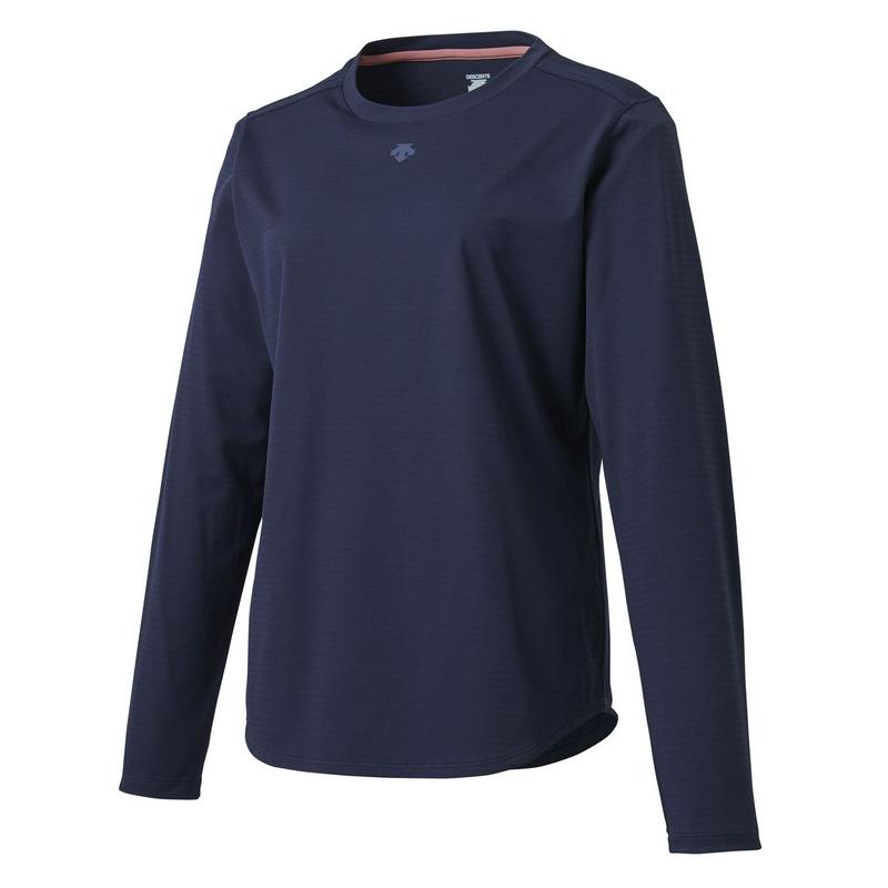 春先にもおすすめ　サンスクリーン　長袖Ｔシャツ【ＵＶケア・吸汗速乾】【Ｓサイズのみ】（デサント/DESCENTE）