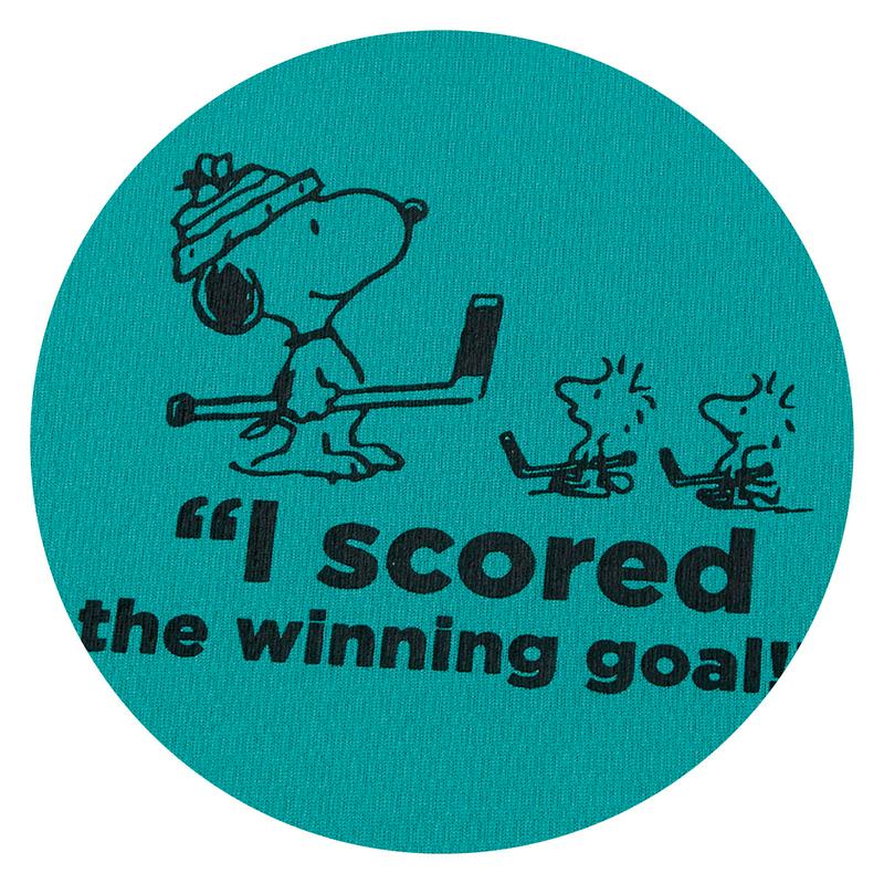 「スヌーピー」フェイクレイヤードロングＴシャツ【ＵＶケア・吸汗速乾】（ピーナッツ／PEANUTS）