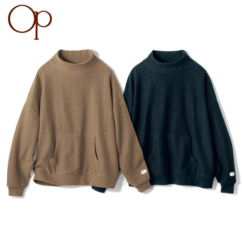 心地良いぬくもり◎ボトルネックニットソープルオーバー（オーシャンパシフィック/OCEAN PACIFIC）