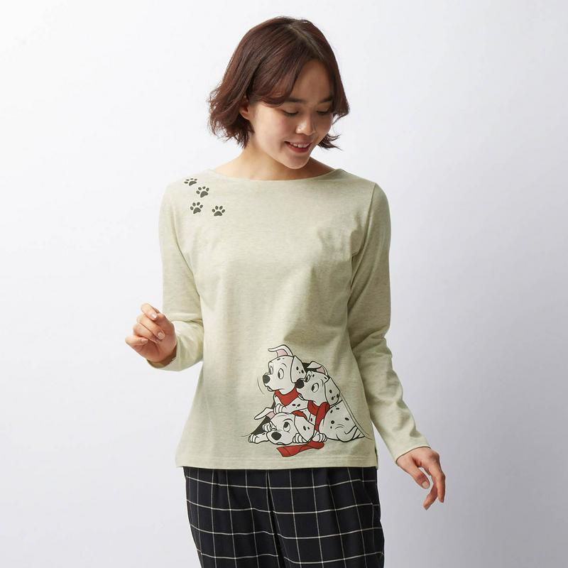 長袖Ｔシャツ【Ｓ～３Ｌ】（選べるキャラクター）（ディズニー）
