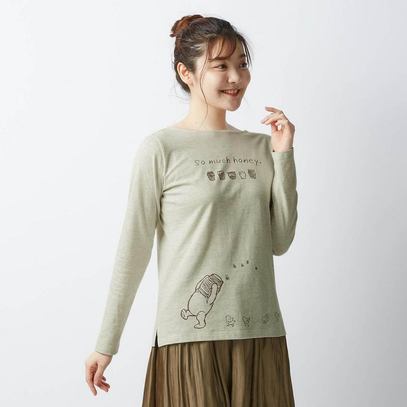 長袖Ｔシャツ【Ｓ～３Ｌ】（選べるキャラクター）（ディズニー）