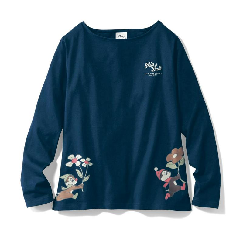 長袖Ｔシャツ【Ｓ～３Ｌ】（選べるキャラクター）（ディズニー）