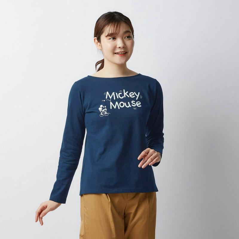 長袖Ｔシャツ【Ｓ～３Ｌ】（選べるキャラクター）（ディズニー）