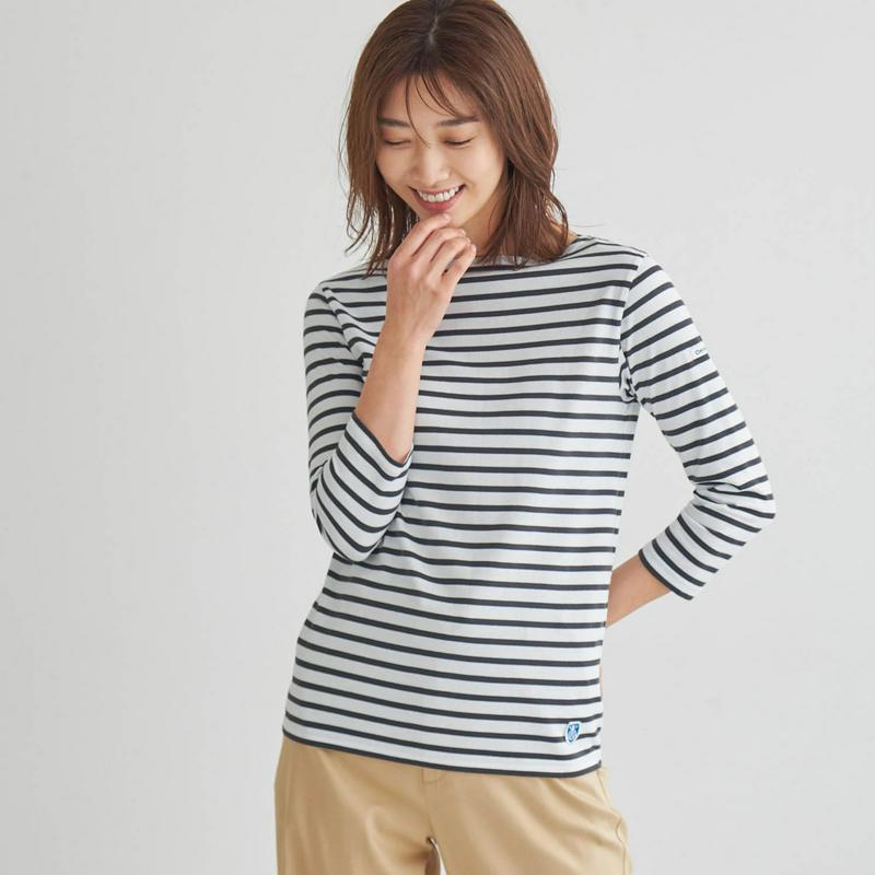 ４０／２　カットソーＴシャツ［日本製］（オーシバル／ORCIVAL）