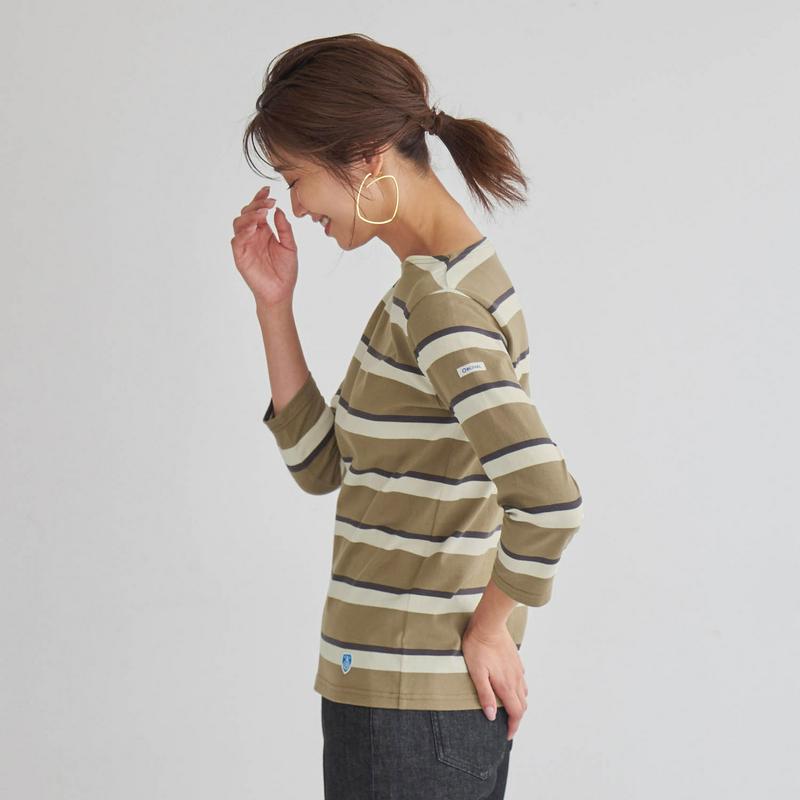 ４０／２　カットソーＴシャツ［日本製］（オーシバル／ORCIVAL）