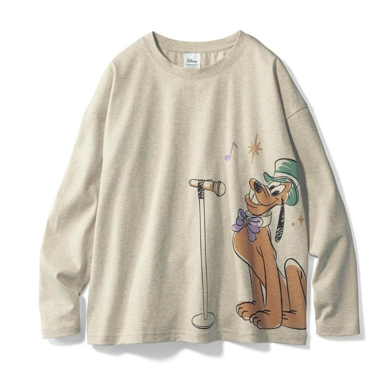 ショータイム長袖Ｔシャツ【Ｓ～ＬＬ】（選べるキャラクター）（ディズニー）