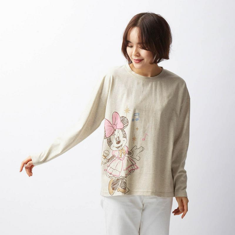 ショータイム長袖Ｔシャツ【Ｓ～ＬＬ】（選べるキャラクター）（ディズニー）