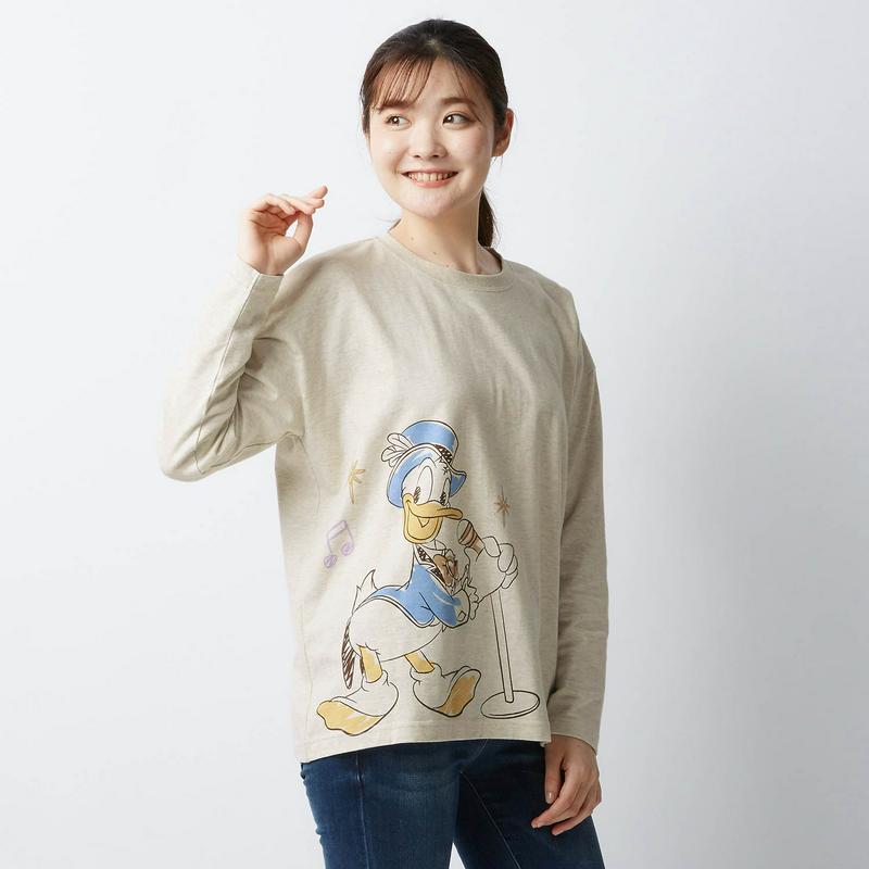 ショータイム長袖Ｔシャツ【Ｓ～ＬＬ】（選べるキャラクター）（ディズニー）