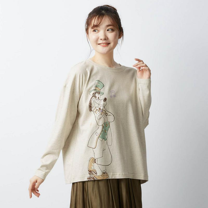 ショータイム長袖Ｔシャツ【Ｓ～ＬＬ】（選べるキャラクター）（ディズニー）
