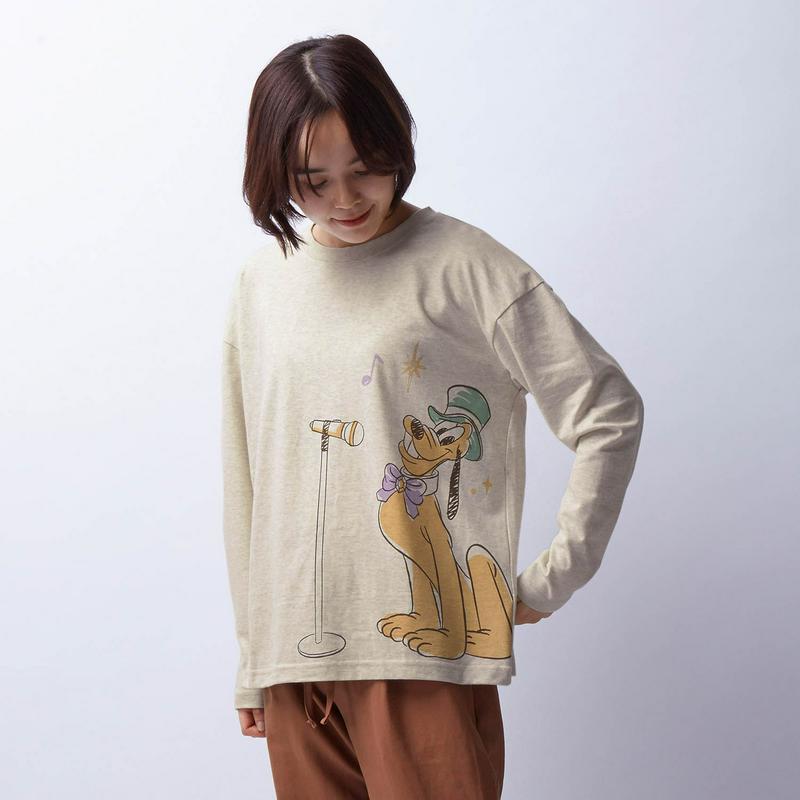 ショータイム長袖Ｔシャツ【Ｓ～ＬＬ】（選べるキャラクター）（ディズニー）