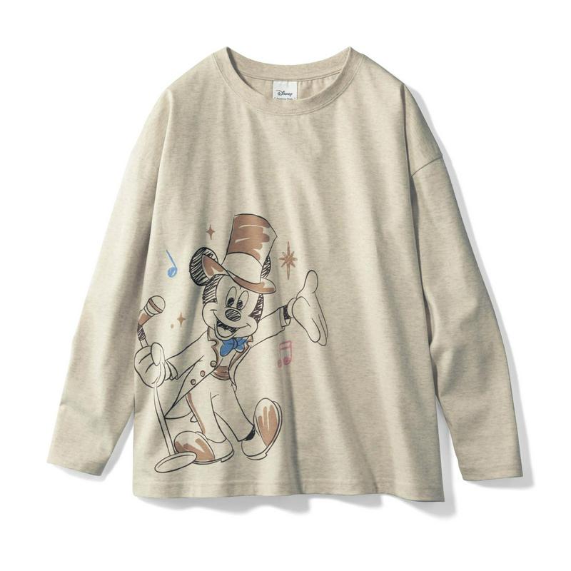 ショータイム長袖Ｔシャツ【Ｓ～ＬＬ】（選べるキャラクター）（ディズニー）