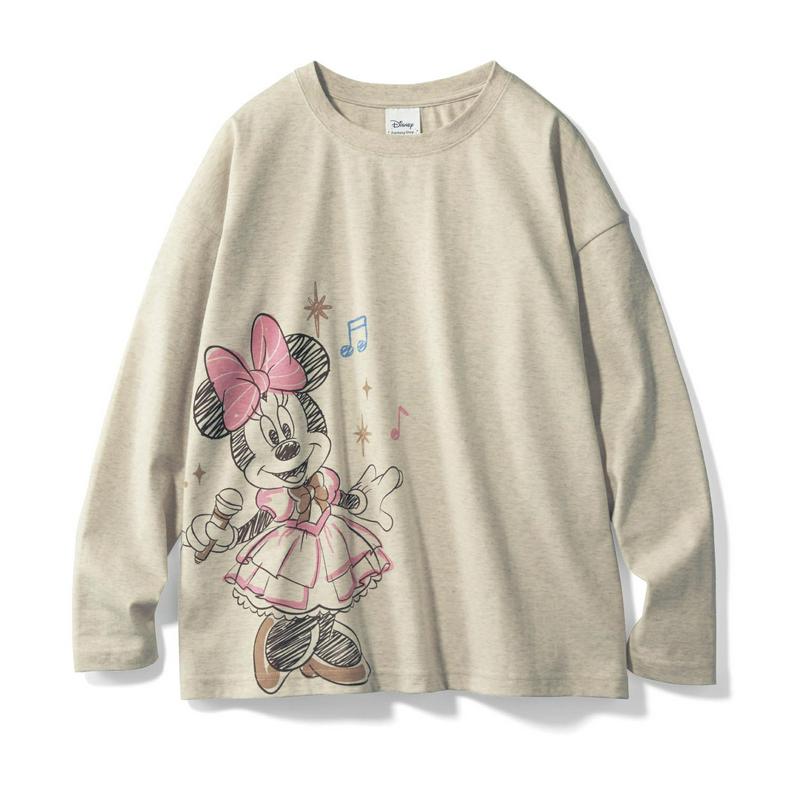 ショータイム長袖Ｔシャツ【Ｓ～ＬＬ】（選べるキャラクター）（ディズニー）