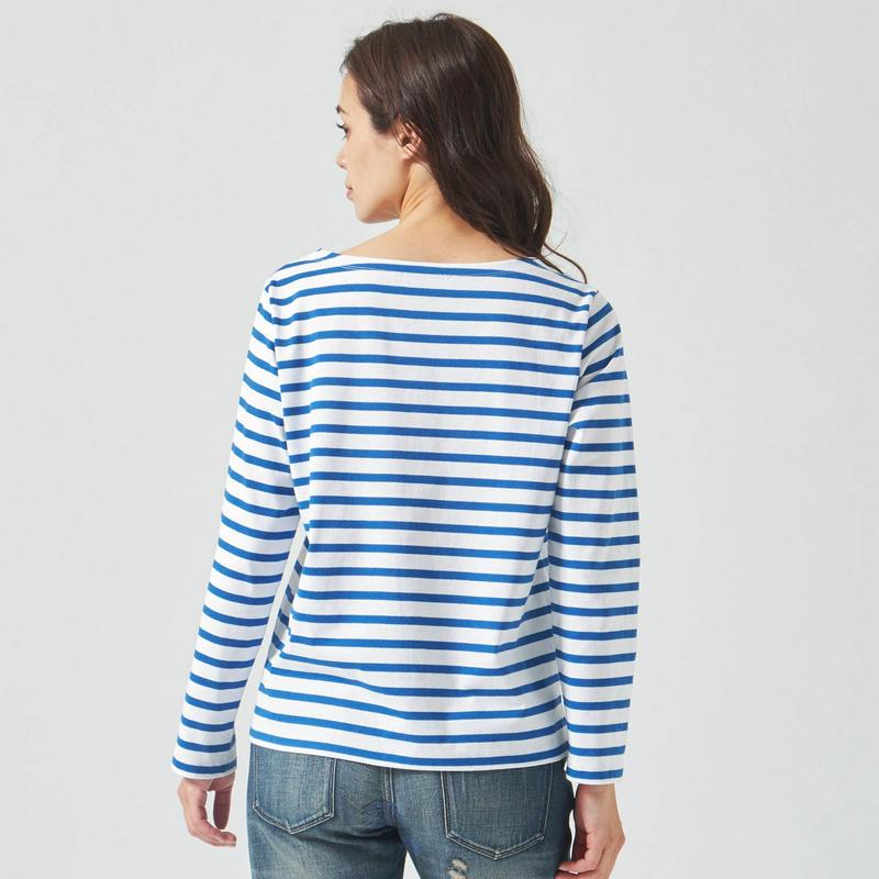 肌馴染みの良い着心地◎長袖ボーダーＴシャツ【ＵＶケア・吸汗速乾】（ルコックスポルティフ/le coq sportif）
