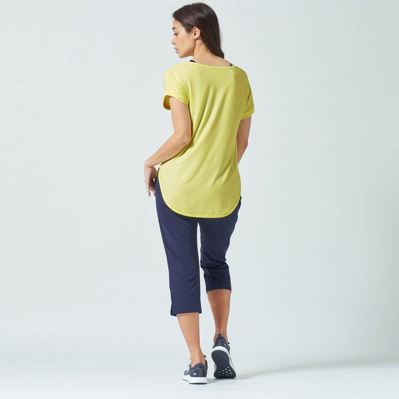 ゆったりシルエットで体型カバー◎半袖ロングＴシャツ（フィラ/FILA）