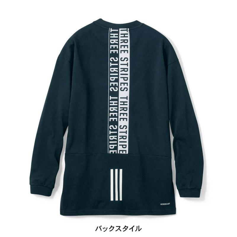 秋先から使える◎Ｗ　ＭＨＳ　ワーディングロングＴシャツ（アディダス/adidas）