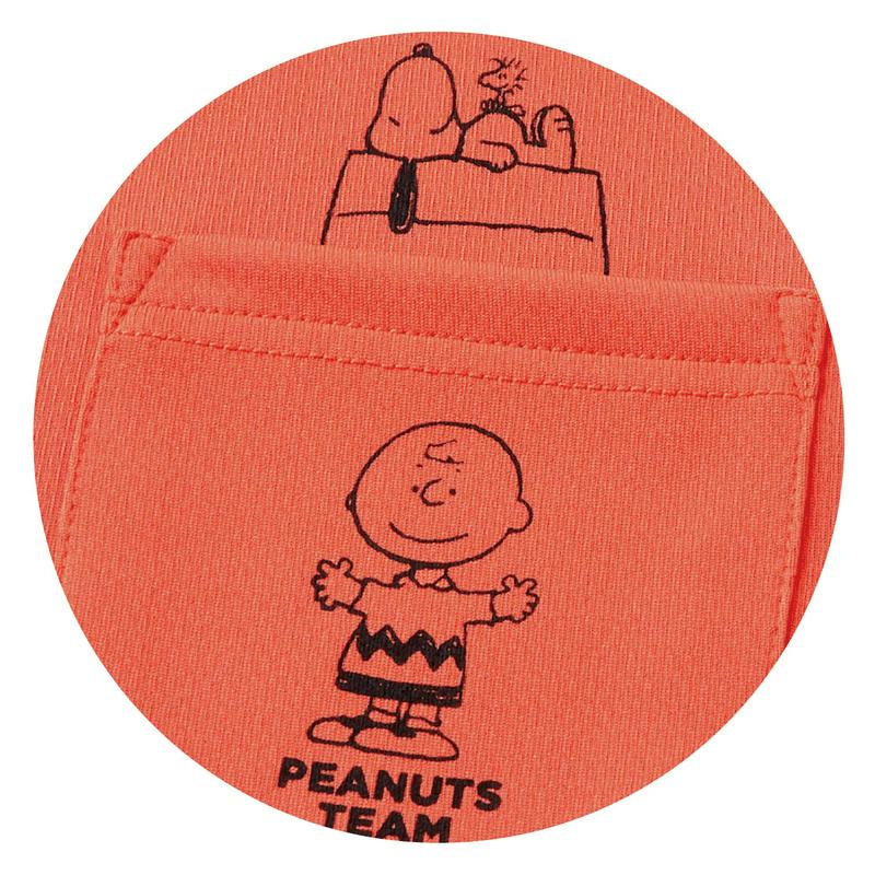 「スヌーピー」ドライメッシュさらさら長袖Ｔシャツ【ＵＶケア・吸汗速乾】（ピーナッツ／PEANUTS）