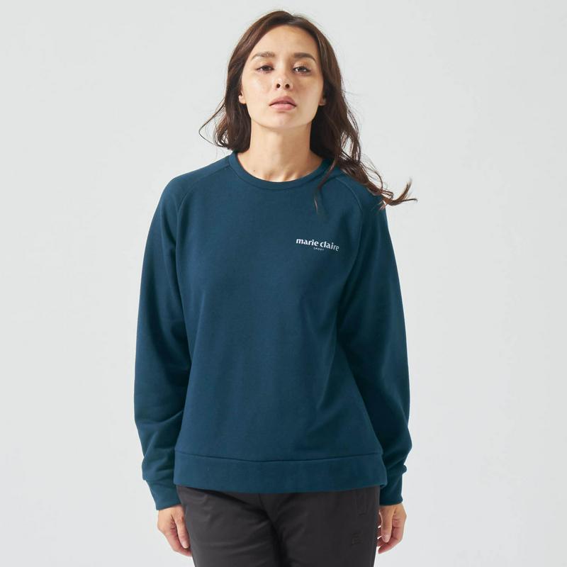 楽ちんおしゃれ◎バックフレアスウェットプルオーバー【ＵＶケア】（マリ・クレール スポール/marie claire sport）