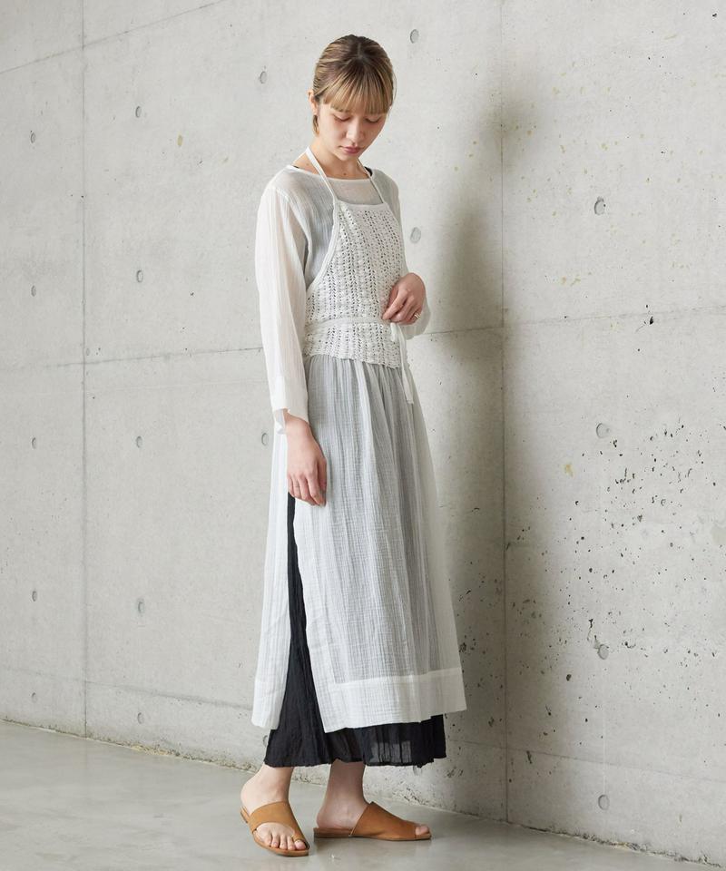○かぎ針編みビスチェ（cardo fabrica）